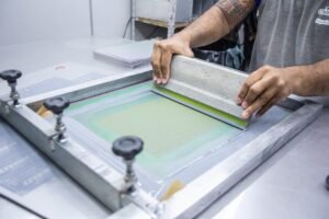 Impressão com Serigrafia