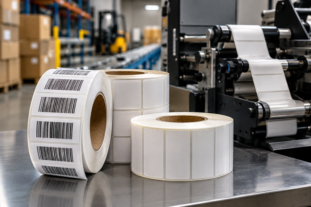 Etiquetas em Rolo: Quando São a Melhor Escolha para a Operação Industrial e Logística?